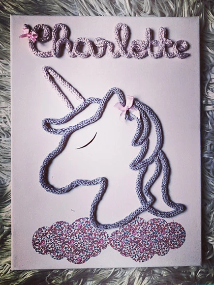 Licorne Liberty avec personnalisation