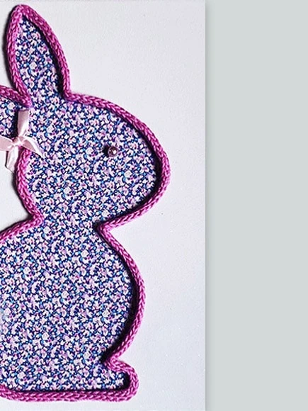 Lapin Fille (liberty lavande)