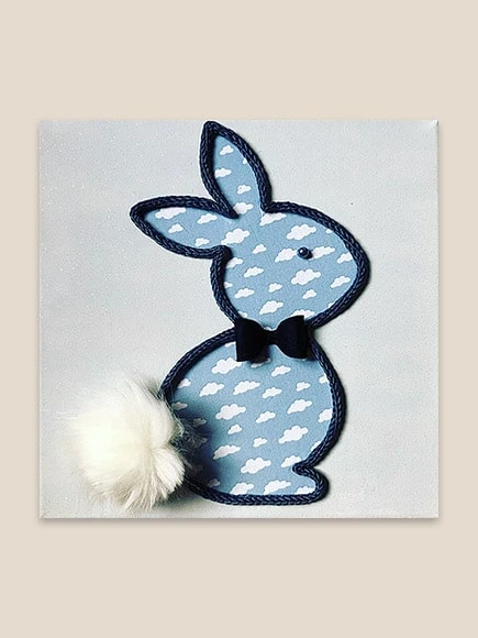 Lapin Garçon (nuages)