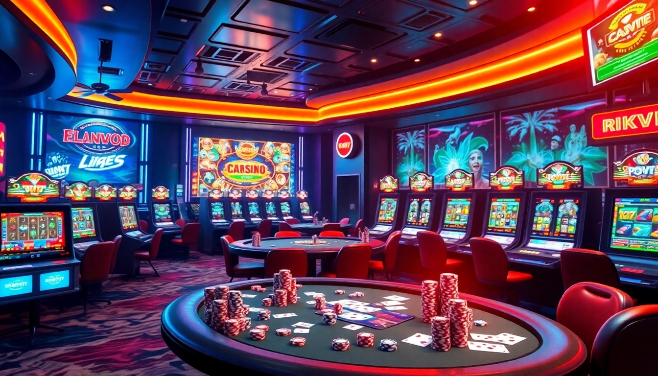 Experience the excitement of the rikvip online casino with immersive betting activities and vibrant visuals.