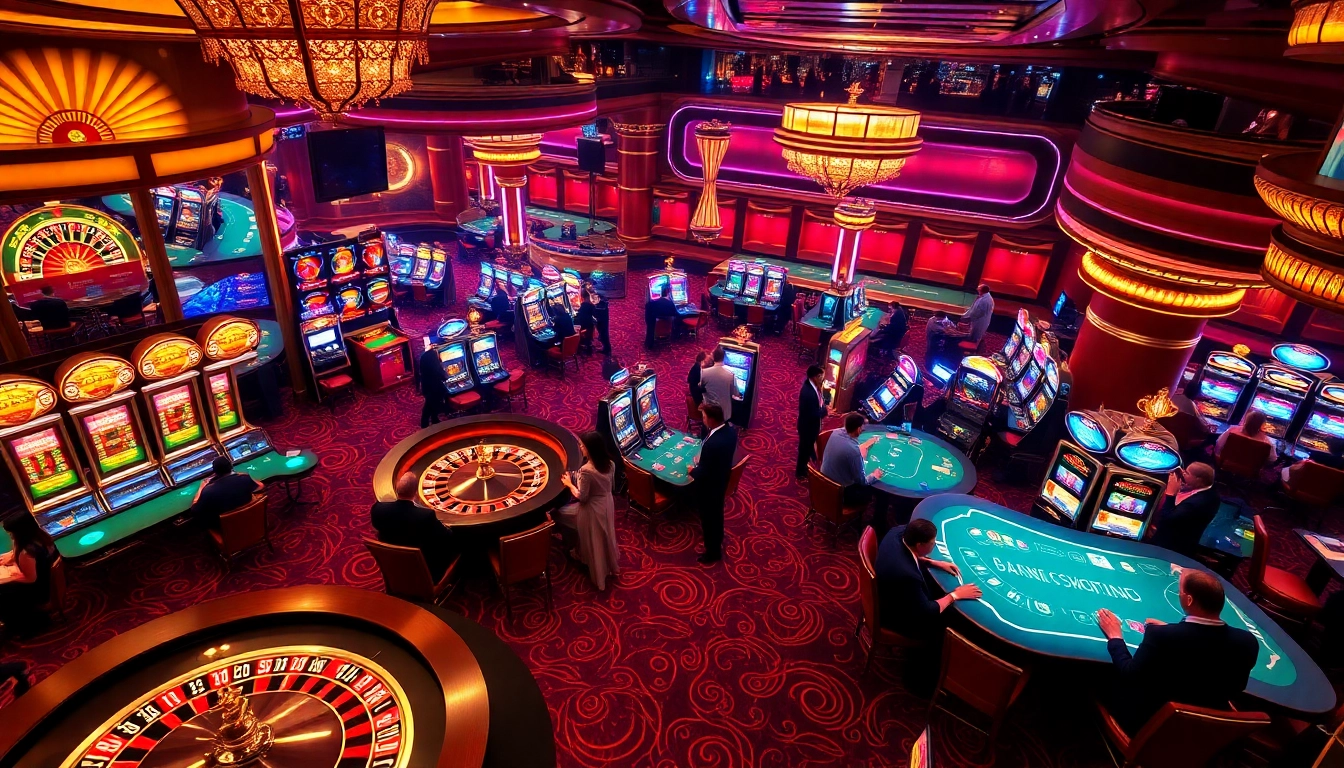 Experience the thrill of a casino français sans kyc with vibrant games and luxurious ambiance.