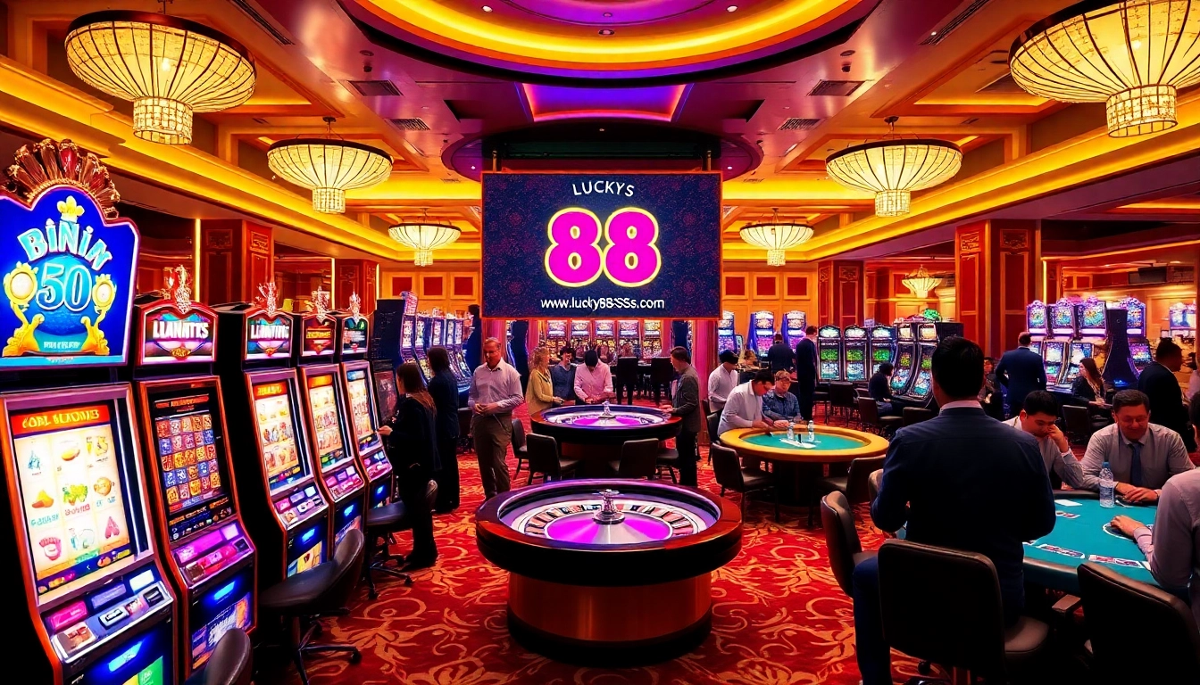 Experience thrilling gameplay at https://lucky88sss.com/ with vibrant casino excitement and dynamic games.