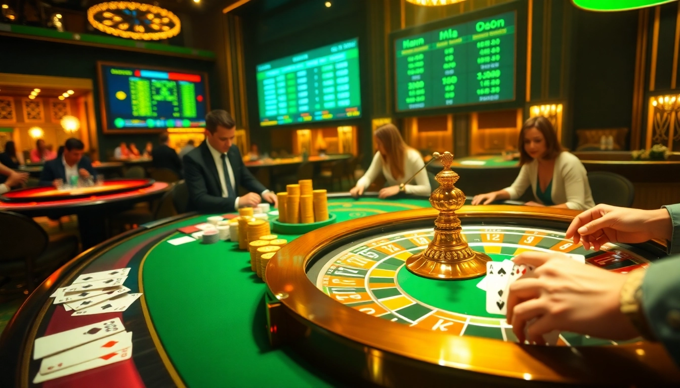 Vivez l'excitation d'un casino Bitcoin avec des jeux dynamiques, des tables luxueuses et des joueurs engagés.