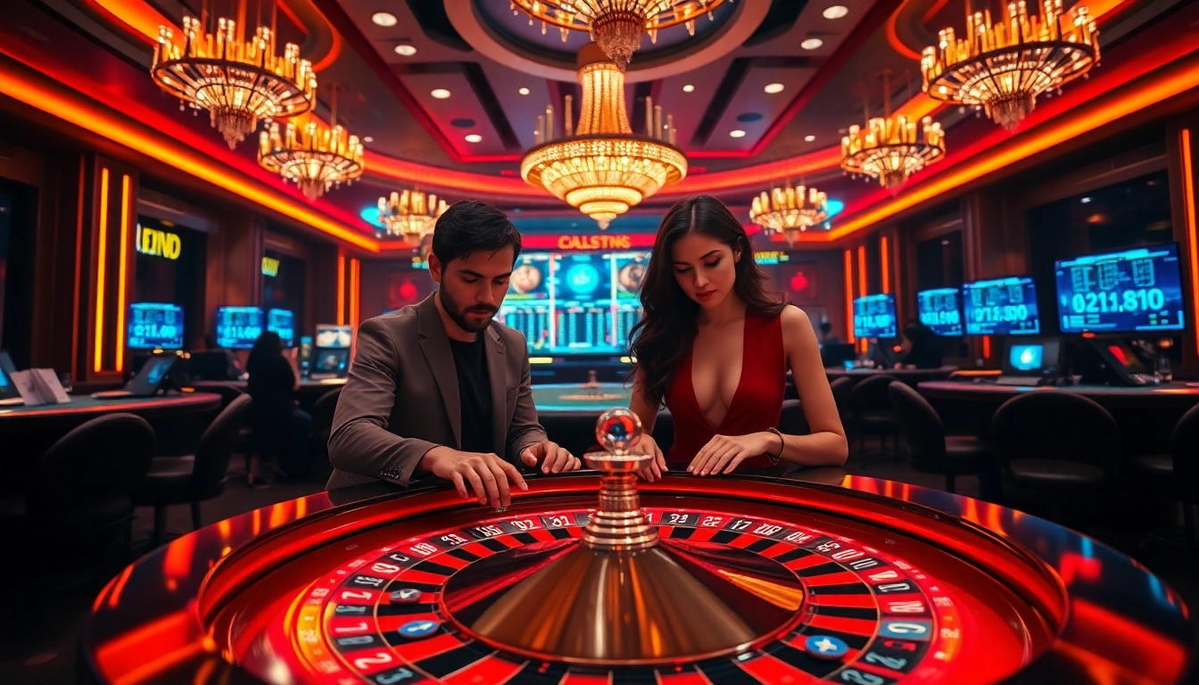 Experience the thrill of casino crypto en ligne with modern gaming elements and vibrant atmosphere.