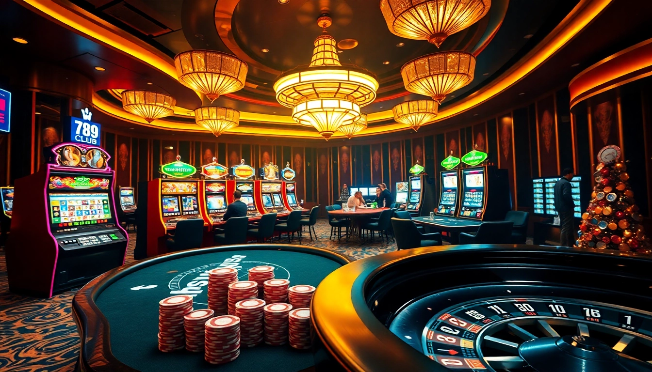 Experience the thrill of gambling at 789club with exciting poker games and vibrant slot machines.