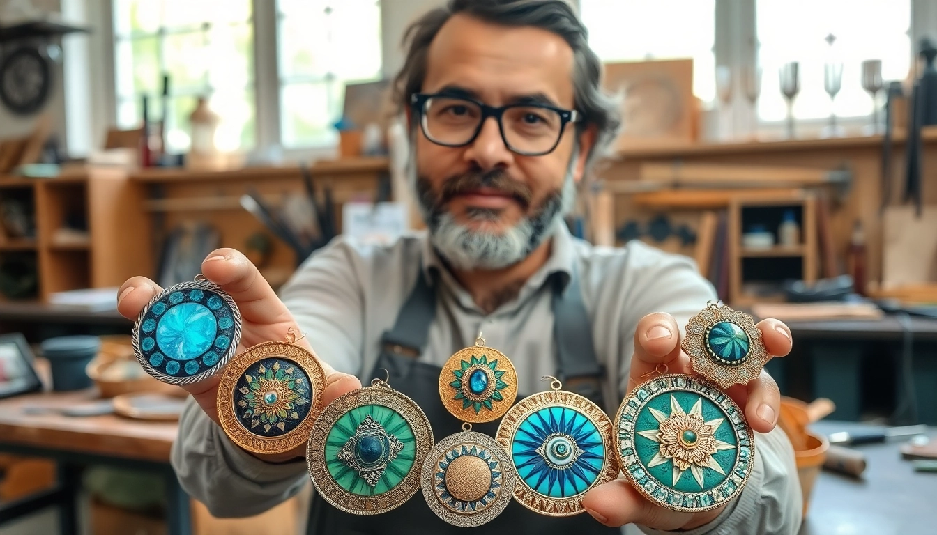 Création et Histoire des Médaillons en Artisanat